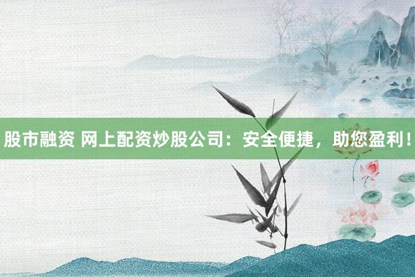 股市融资 网上配资炒股公司：安全便捷，助您盈利！