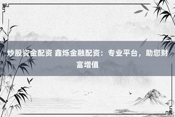 炒股资金配资 鑫烁金融配资：专业平台，助您财富增值